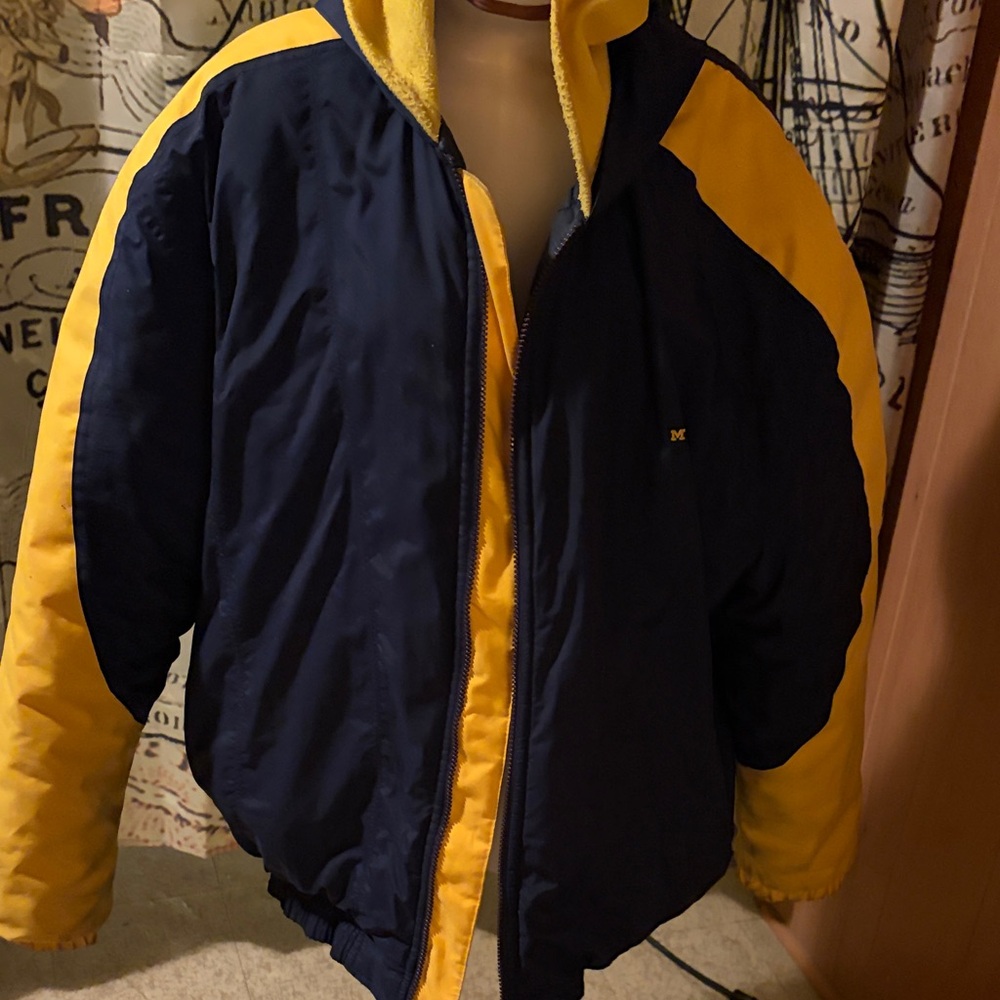 Men's Michigan Navy and Yellow Jacket